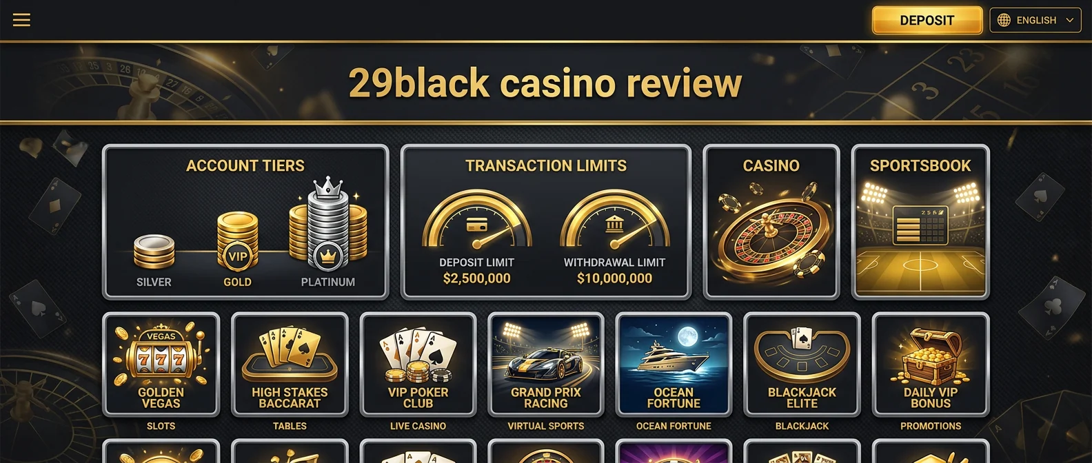 29Black: 29Black Casino Review: At a Glance & Overall Verdict