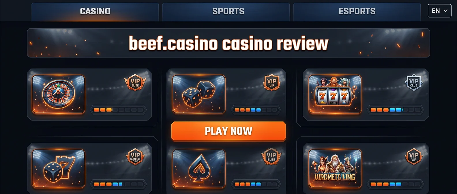 Beef.Casino: Beef.Casino Review: Overview and Key Highlights
