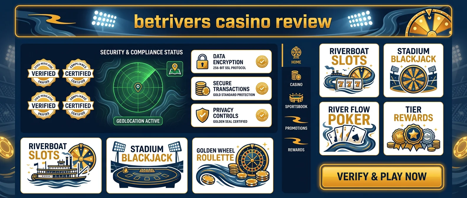BetRivers: Licensing, Security, and Fair Play: Is BetRivers Casino Legit?