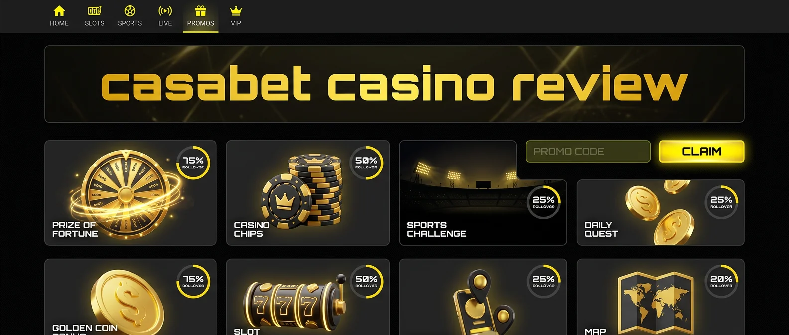 Casabet: Casabet Casino Bonus Offers and Promo Codes