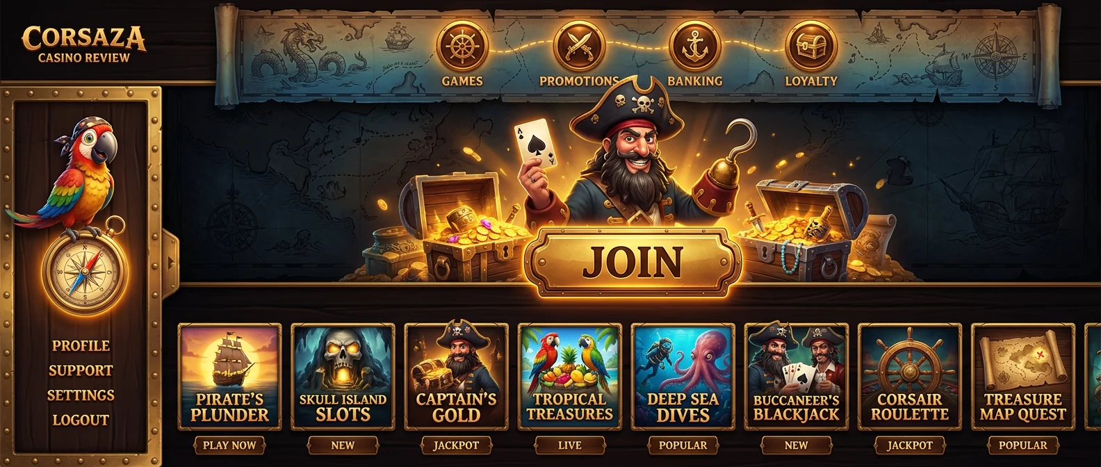 Corsaza: Corsaza Casino Review: Overview & Key Highlights