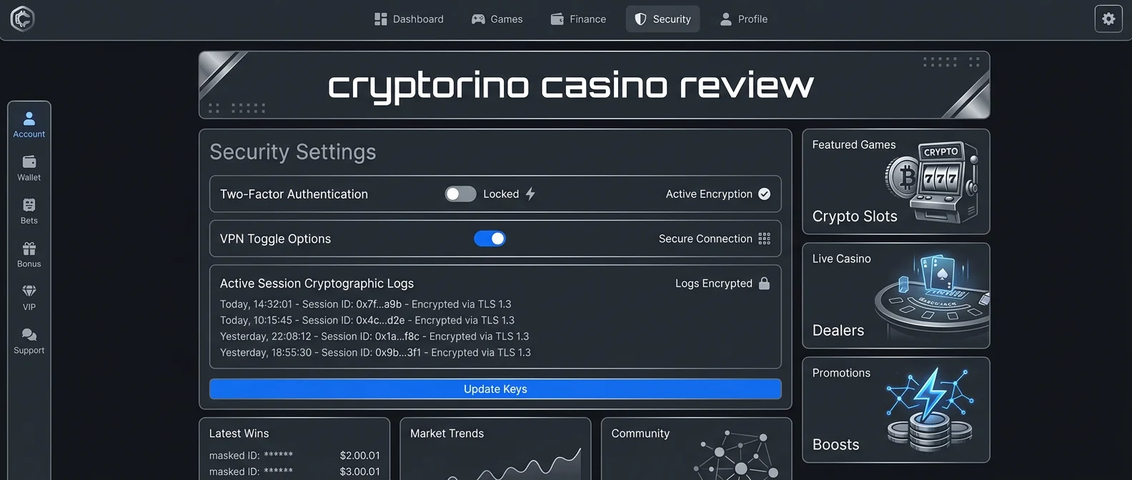 Cryptorino: Safety, Regulation, and Reputation: Is Cryptorino Casino Legit?