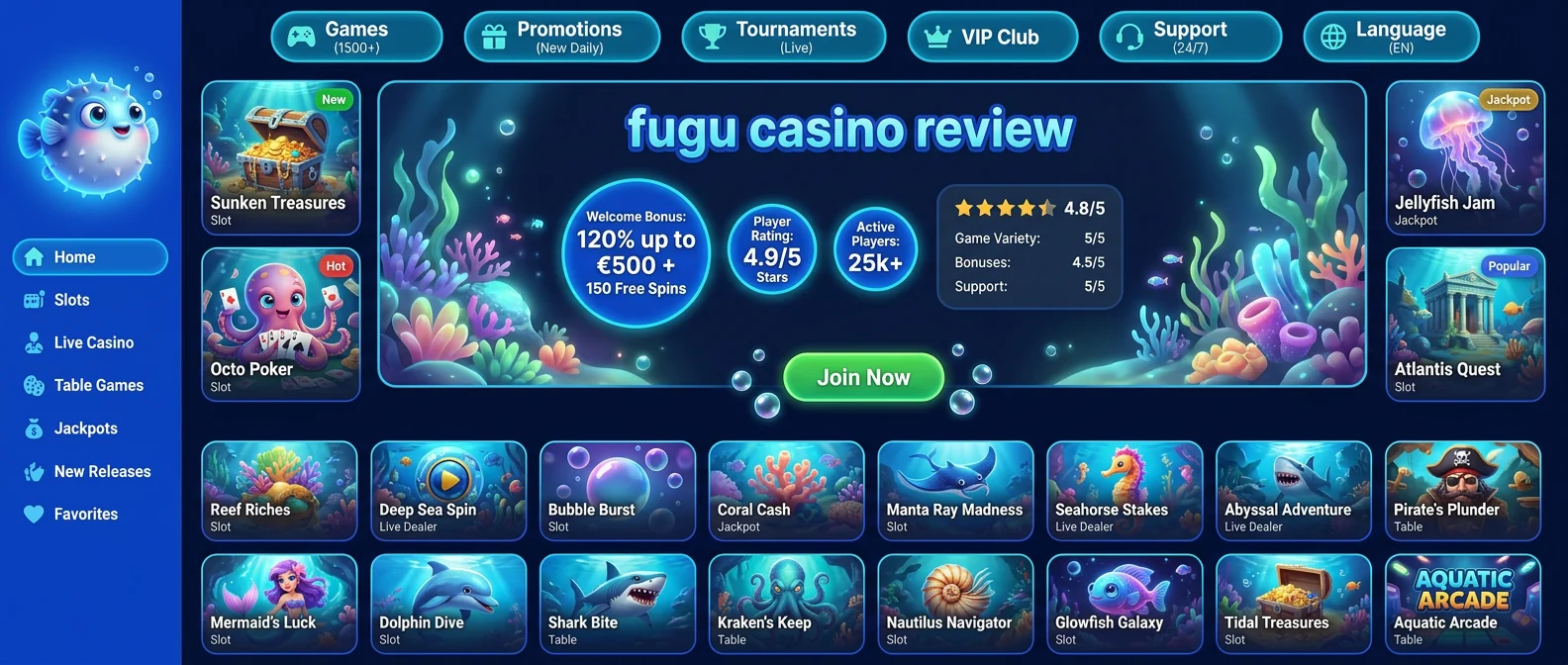 Fugu: Fugu Casino Review: Our Verdict and Overall Rating