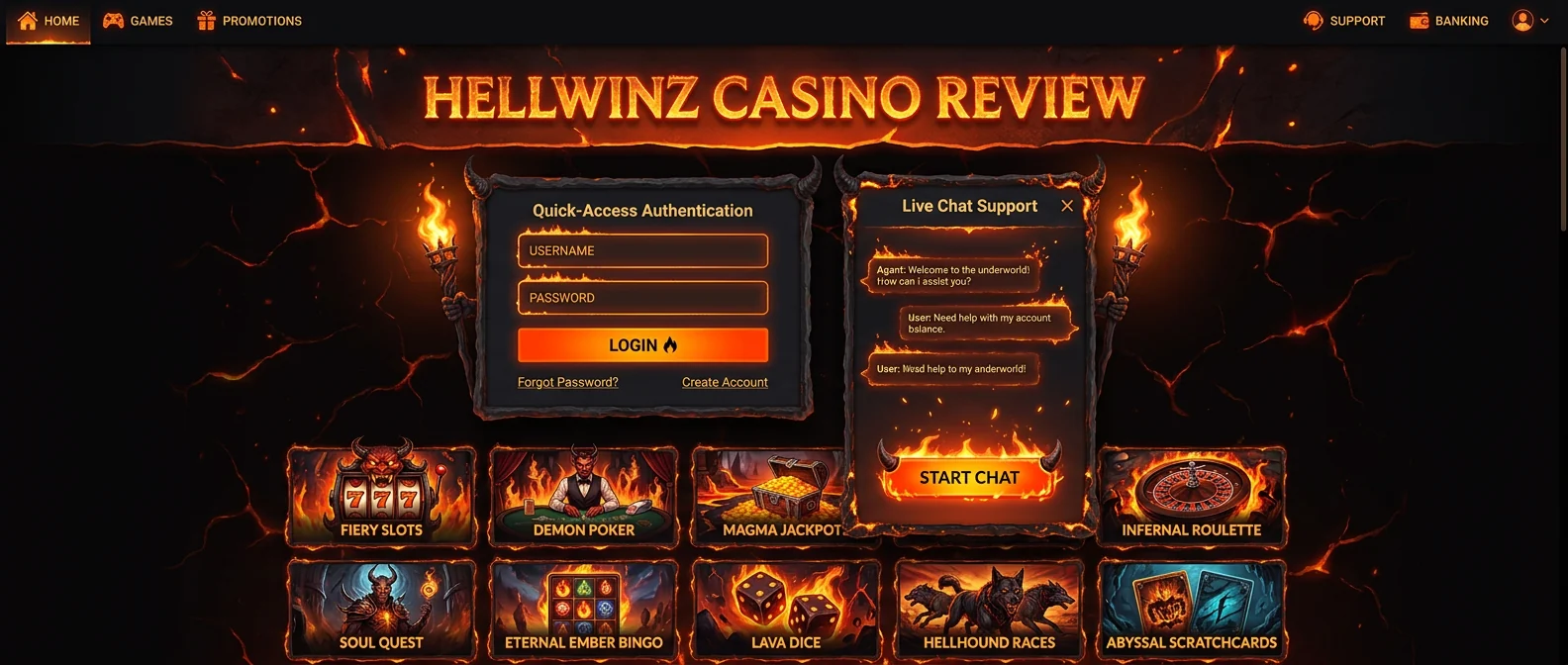 Hellwinz: Customer Support and Hellwinz Casino Login Usability