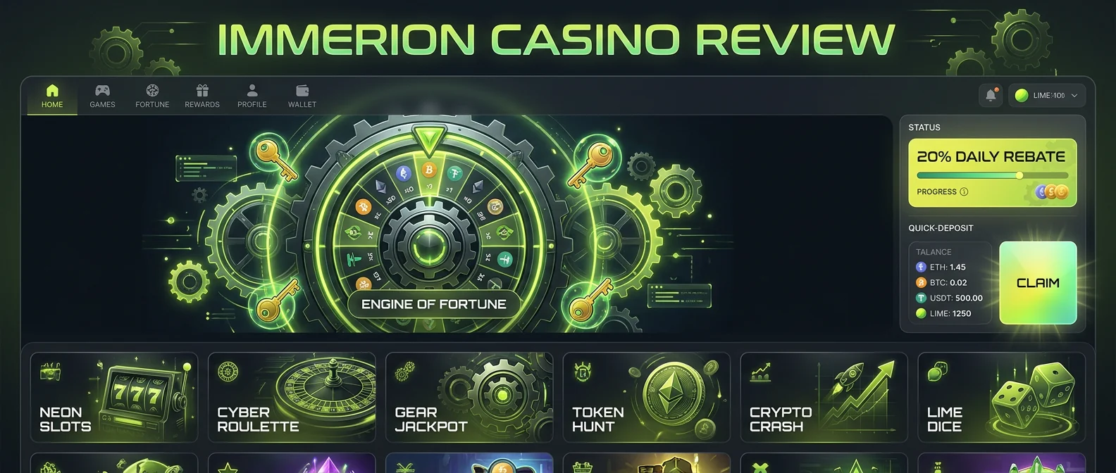 Immerion: Immerion Casino Review: Quick Verdict & Key Highlights