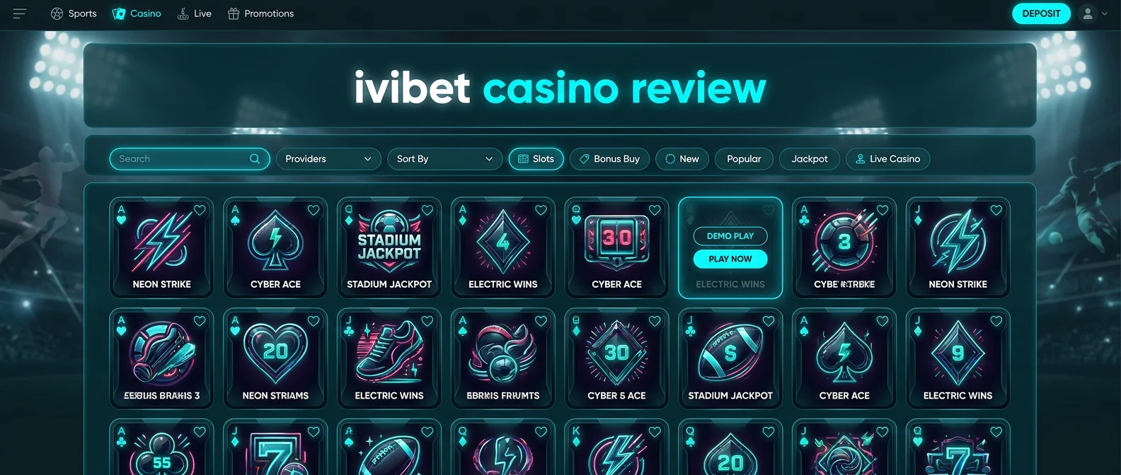 Ivibet: Game Selection and Software Providers at Ivibet