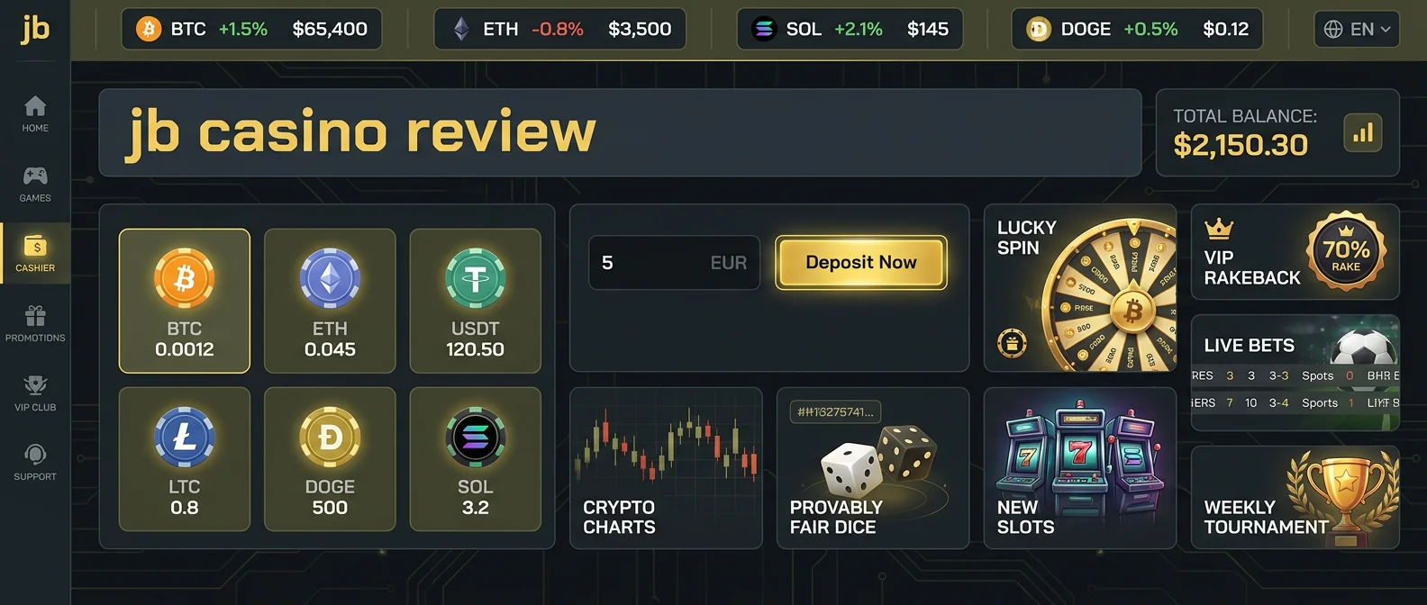 JB: JB Casino Review: Overview and Quick Verdict