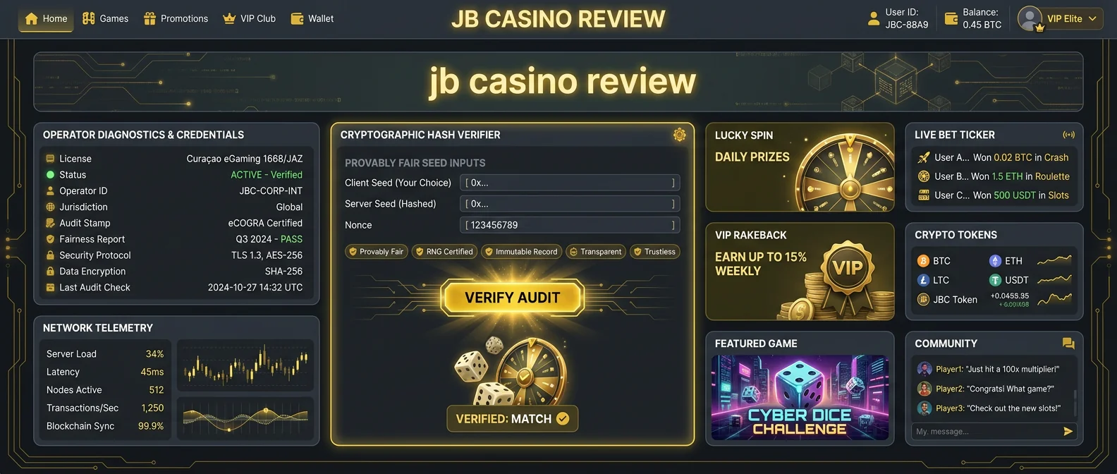 JB: Is JB Casino Legit? Licensing, Safety, and Trustpilot Reputation