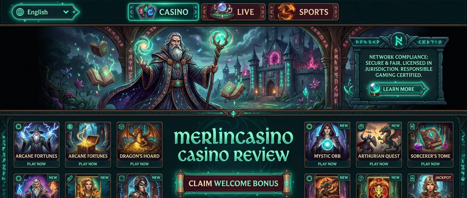 MerlinCasino: MerlinCasino Casino Review: Overview & Key Features