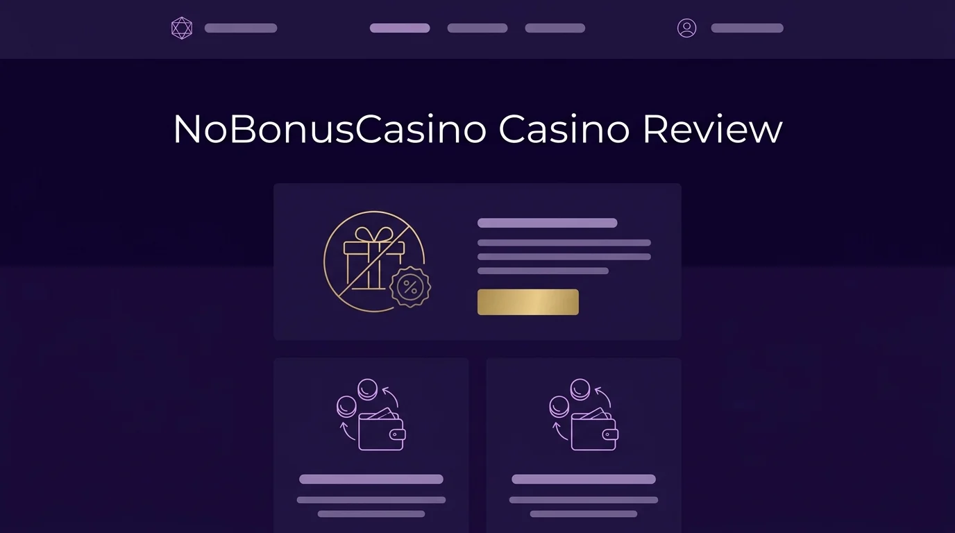 NoBonusCasino: NoBonusCasino Casino Bonus: Offers, Codes and Terms