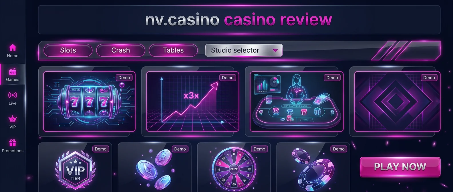 NV.Casino: Game Selection and Software Providers