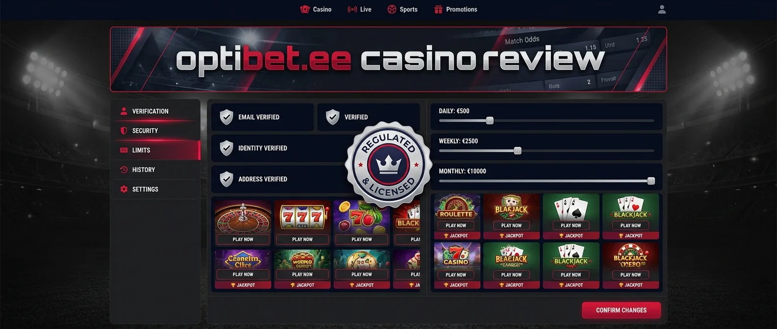 Optibet.ee: Is Optibet.ee Casino Legit? Licensing, Security, and Entain Ownership