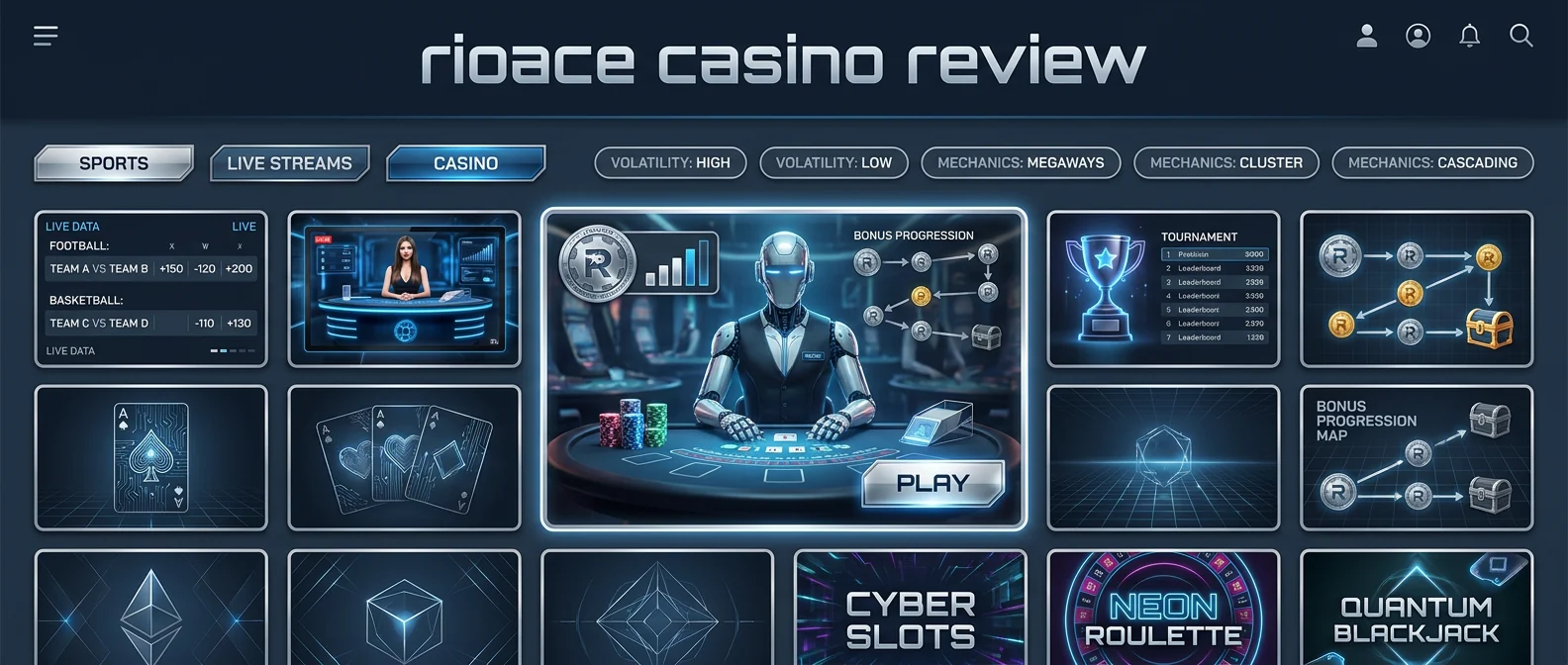 RioAce: Casino Games and Betting Markets at RioAce