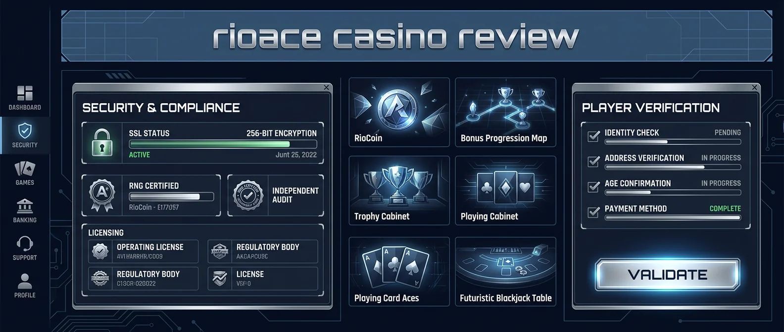 RioAce: Is RioAce Casino Legit? Licensing, Security and Fairness
