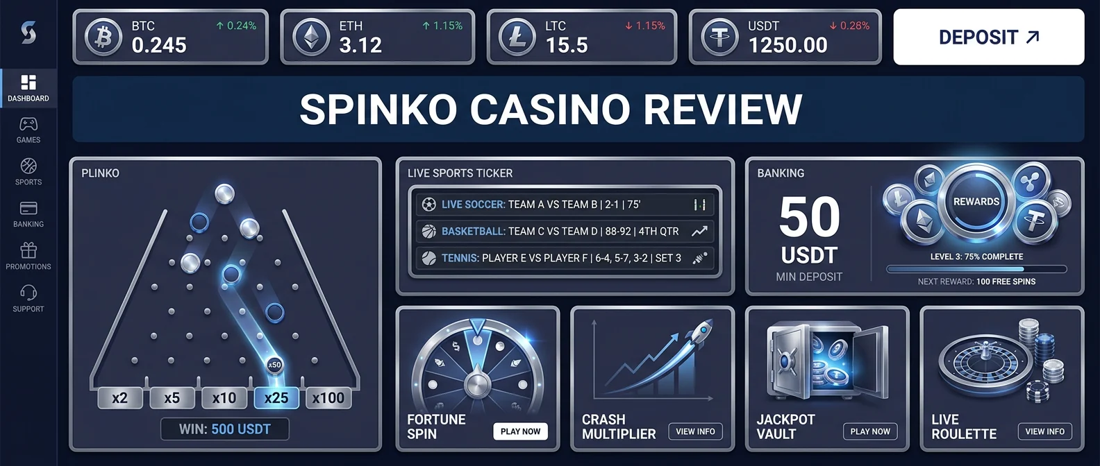 Spinko: Spinko Casino Review: Our Overall Verdict