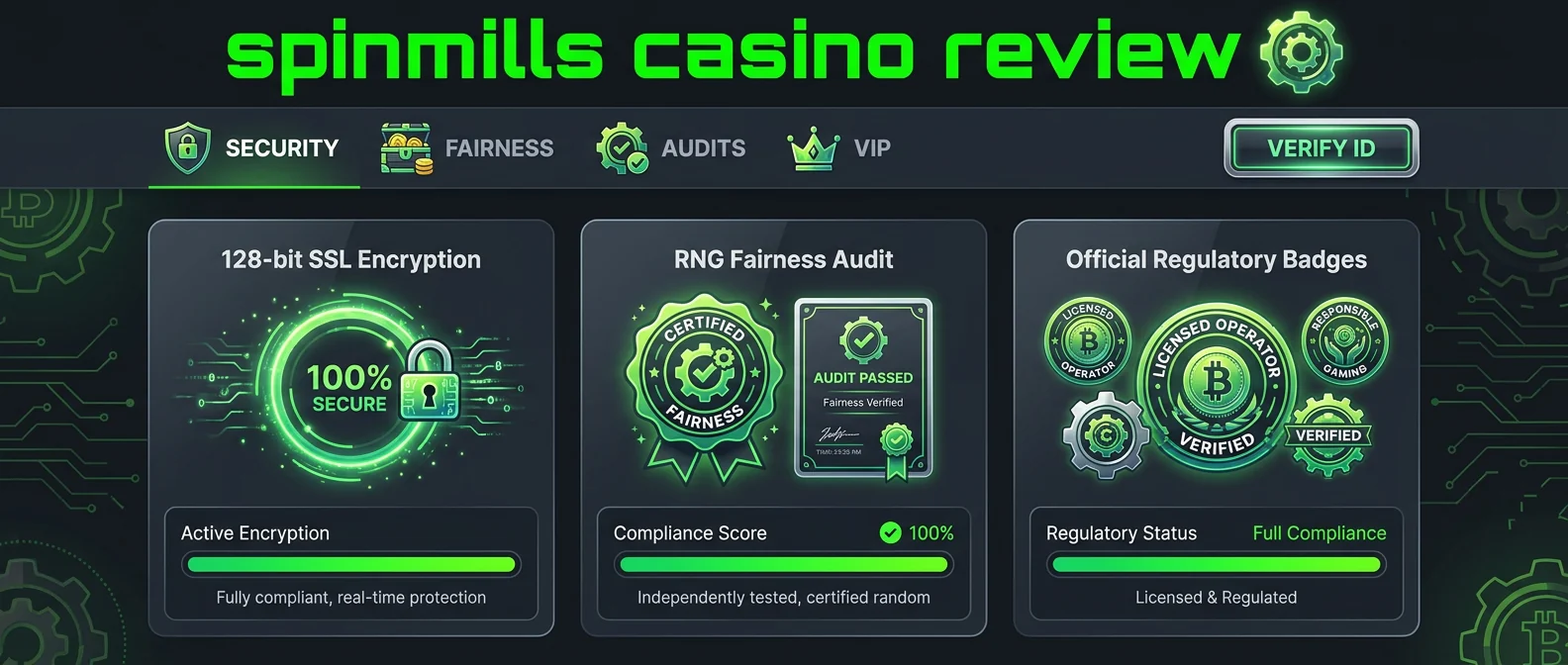 SpinMills: Licensing, Player Safety, and Trust: Is SpinMills Casino Legit?