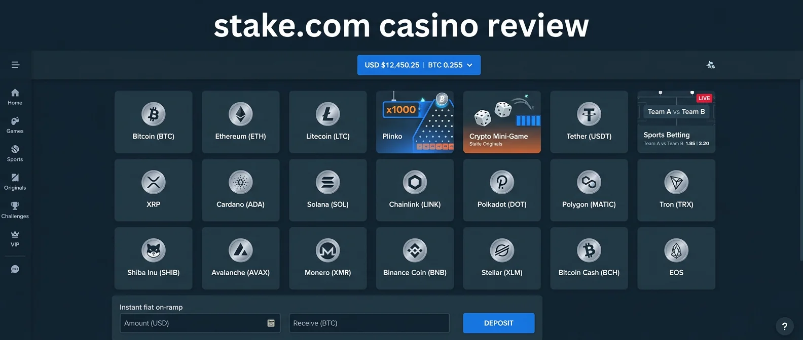 Stake.com: Stake.com Casino Review: Quick Verdict & Key Features