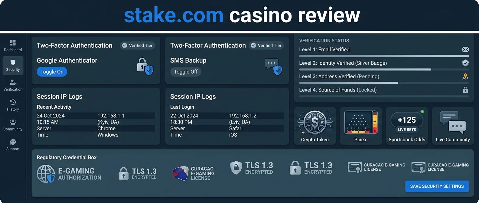 Stake.com: Is Stake.com Casino Legit? Licensing, Security & Trustpilot Reputation