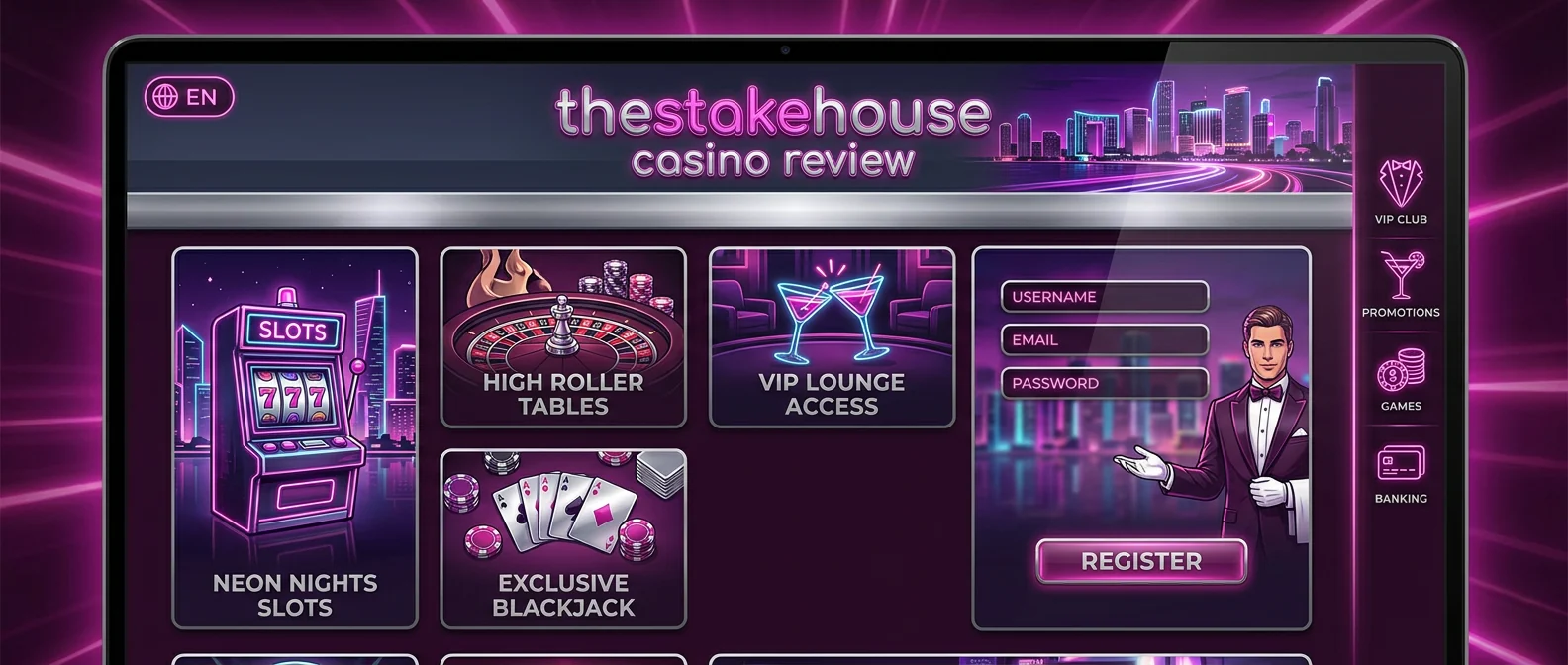 TheStakeHouse: TheStakeHouse Casino Review: Key Facts & First Impressions