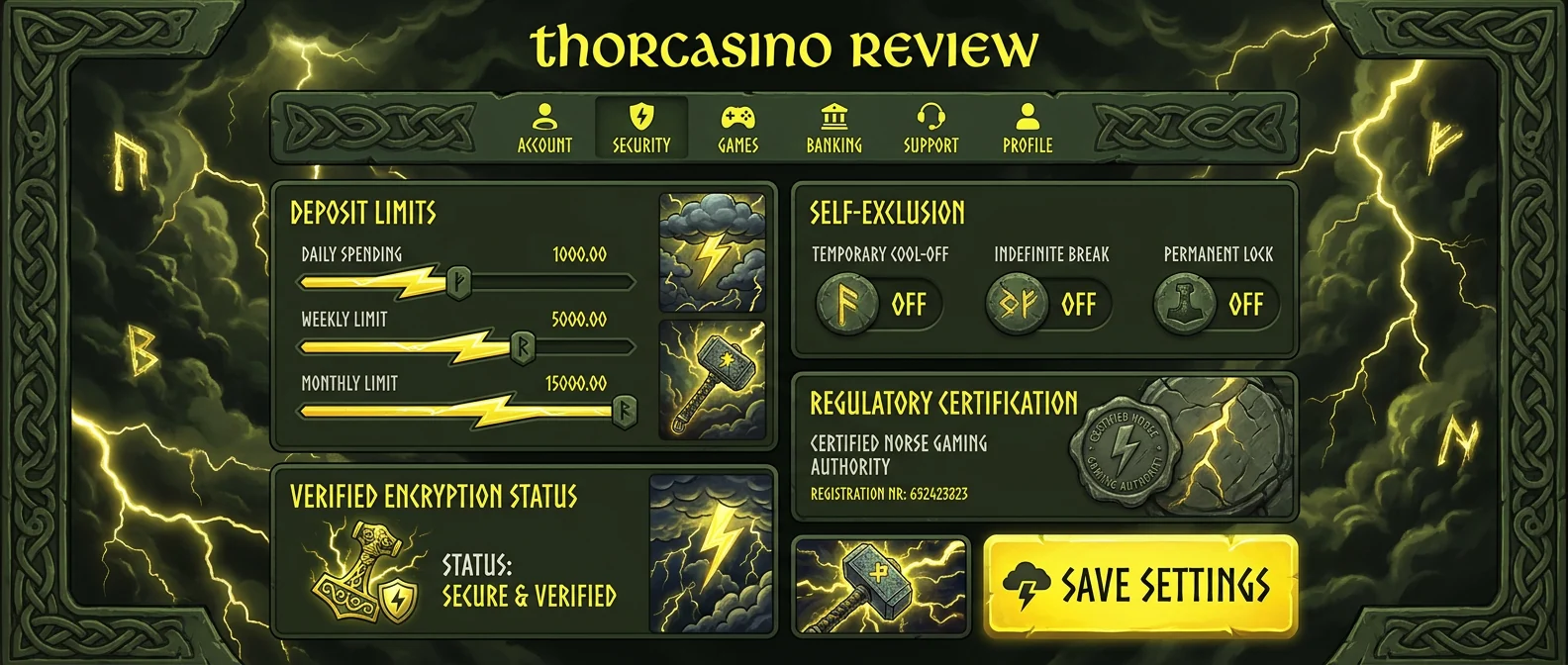 ThorCasino: Licensing and Security: Is ThorCasino Legit?