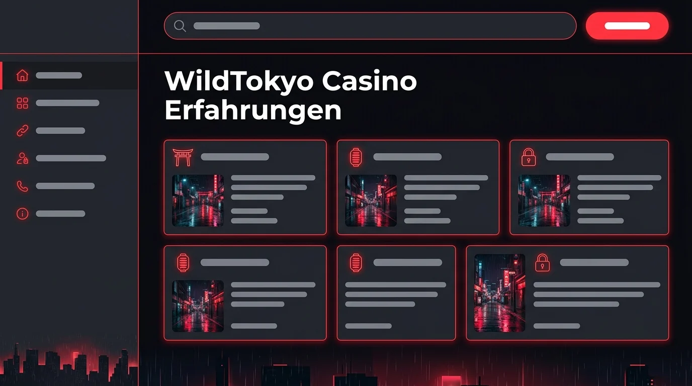 WildTokyo: WildTokyo Casino seriös? Lizenz und Sicherheit