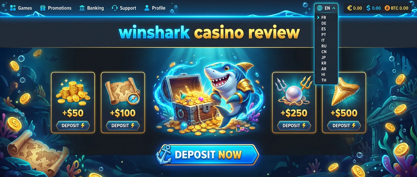 Winshark: Winshark Casino Review: Quick Overview