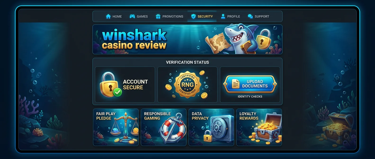 Winshark: Licensing and Safety: Is Winshark Casino Legit?