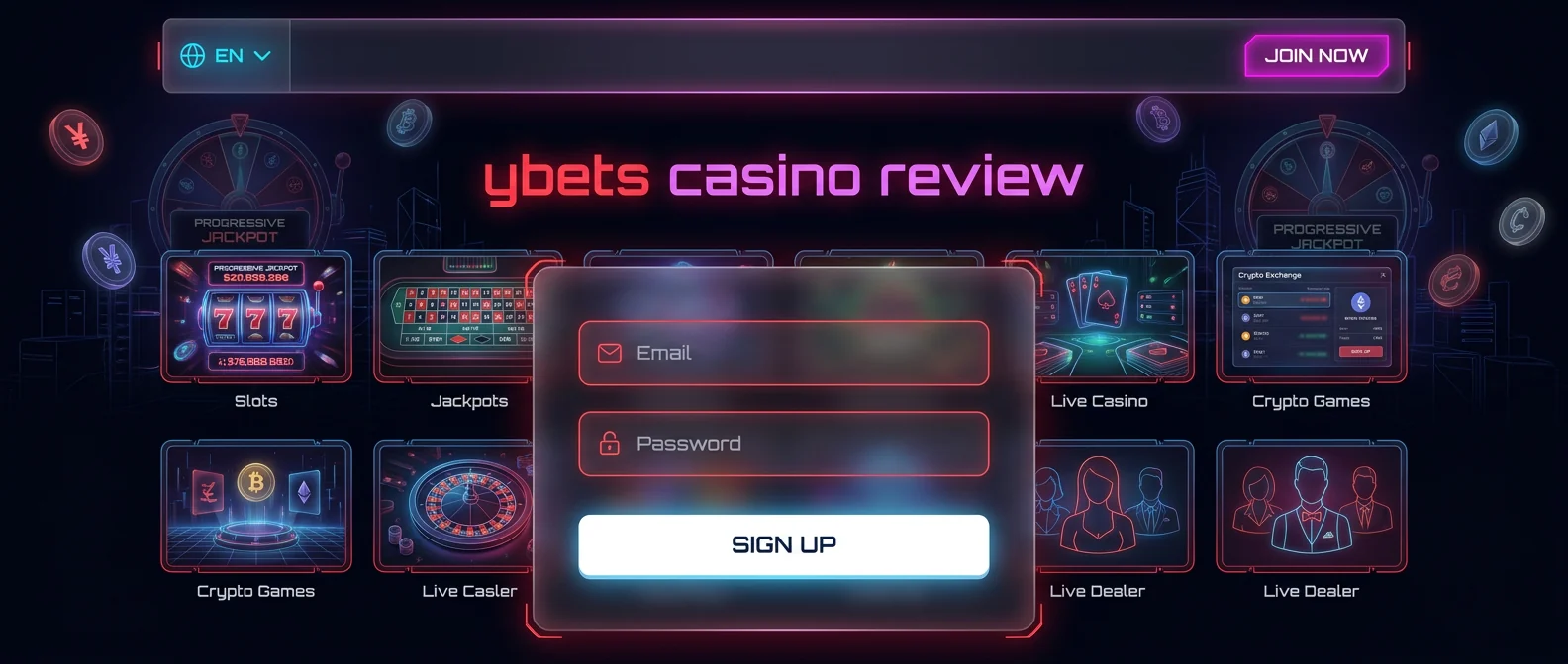 Ybets: Ybets Casino Review: First Impressions and Platform Overview