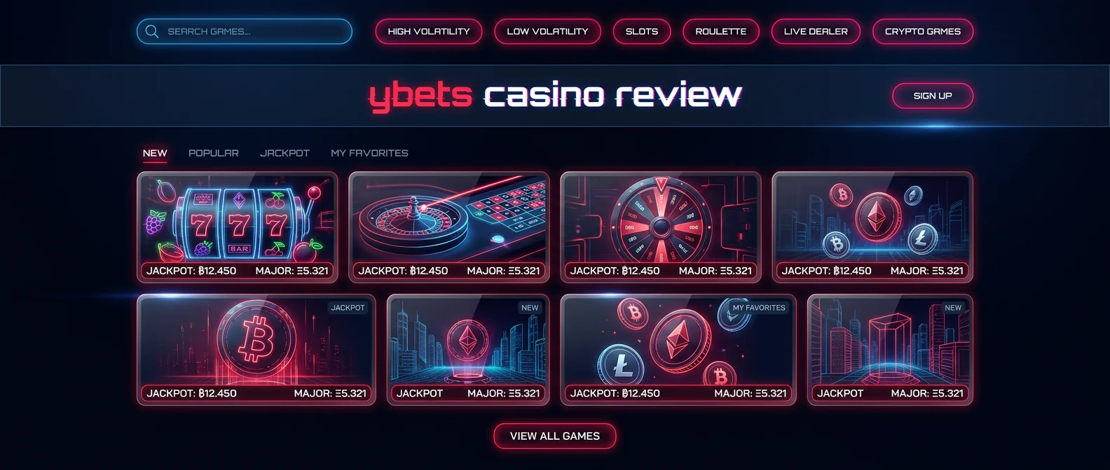 Ybets: Game Selection and Betting Markets at Ybets