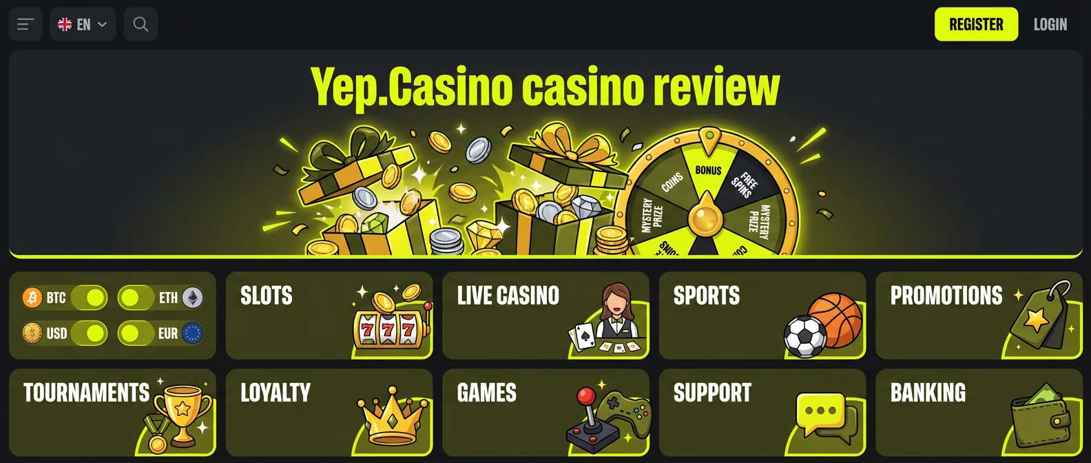 Yep.Casino: Yep.Casino Casino Review: Quick Overview and Key Highlights
